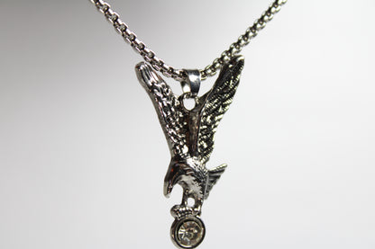 Silver Eagle Necklace