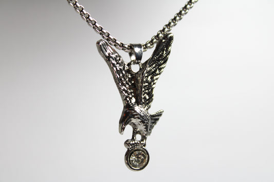 Silver Eagle Necklace