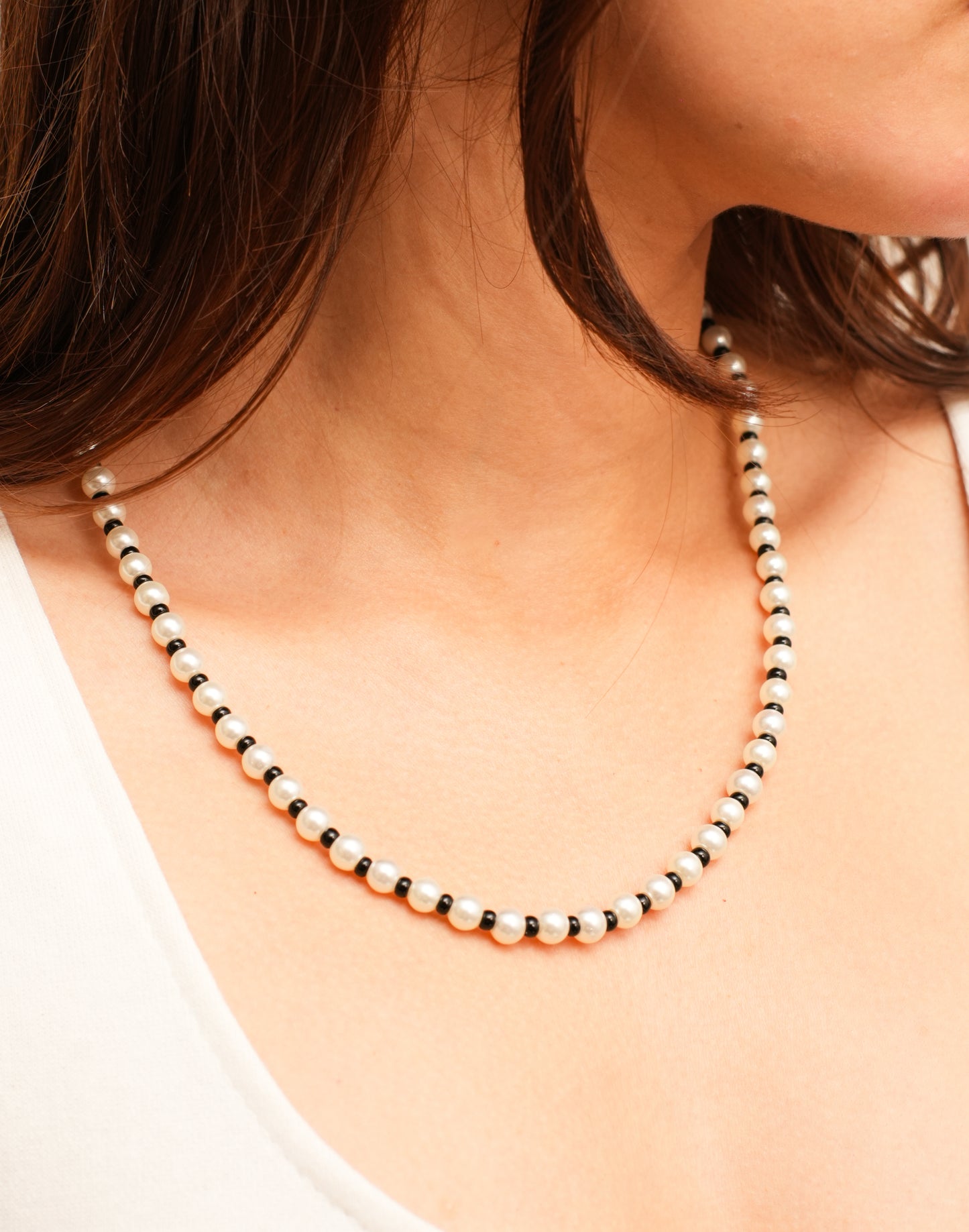 Black Pearl Candy Necklace