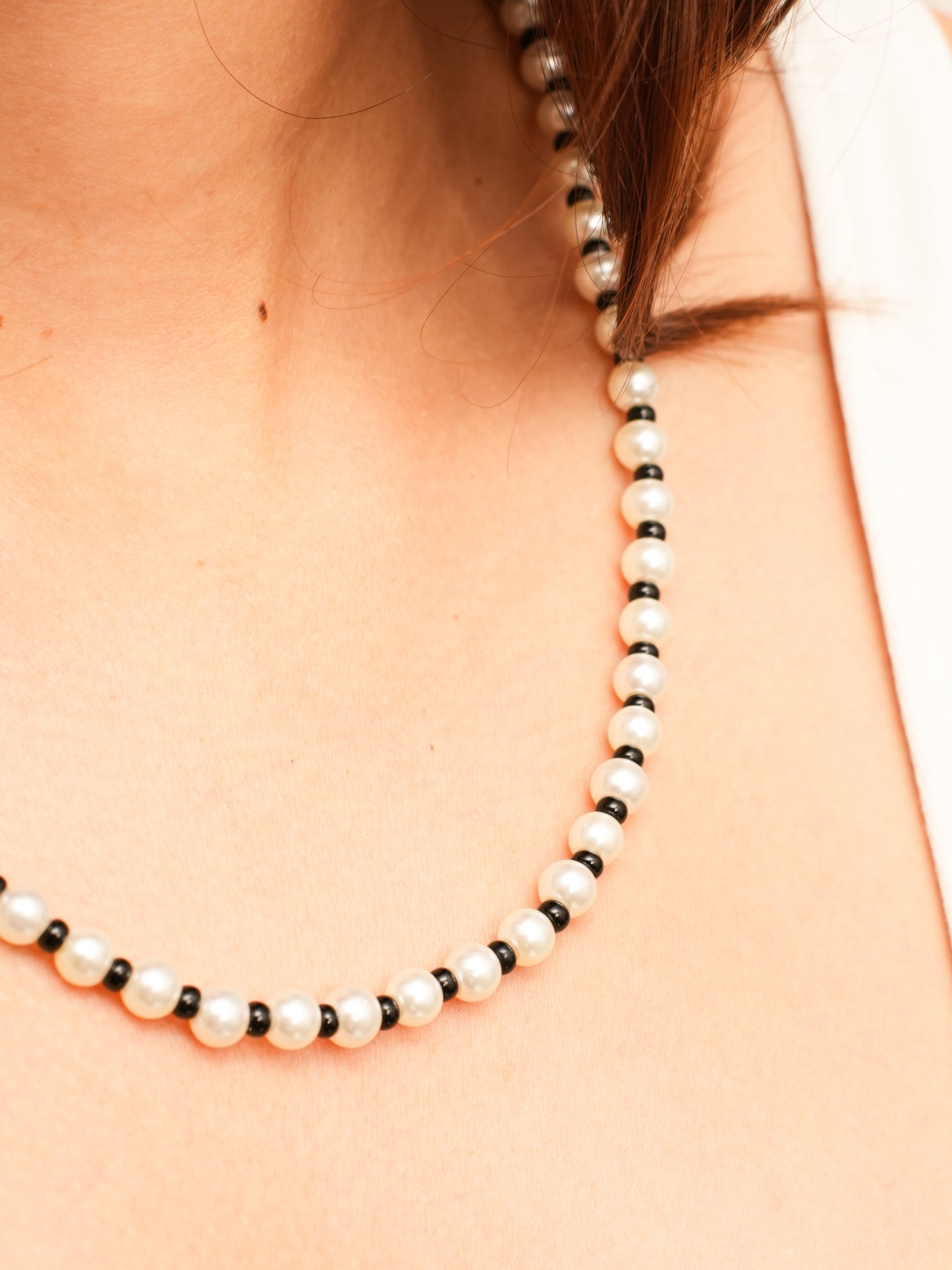 Black Pearl Candy Necklace