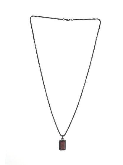 Raven Stone Layered Chain
