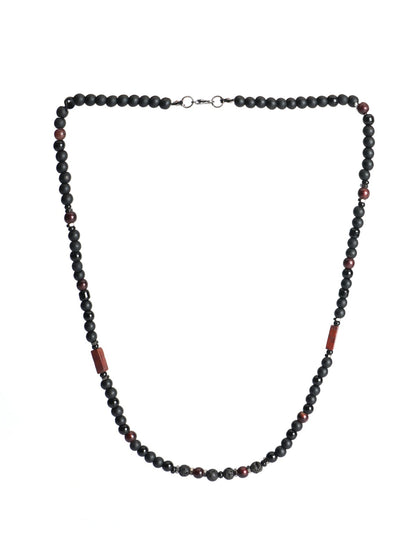 Raven Stone Layered Chain