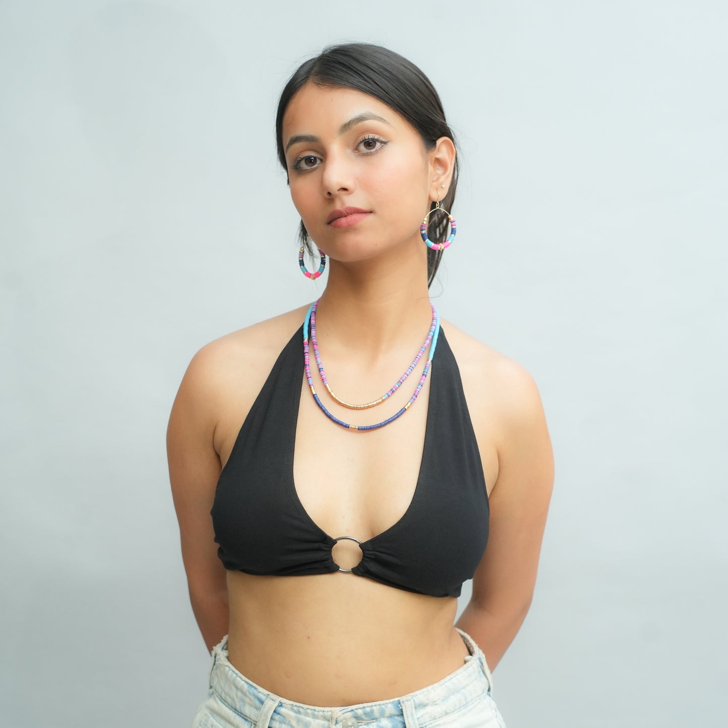 Celestial Coast Beaded Necklace