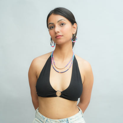 Celestial Coast Beaded Necklace