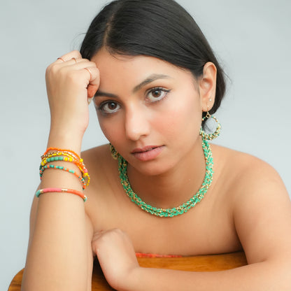 Mint Mirage Twirl Necklace