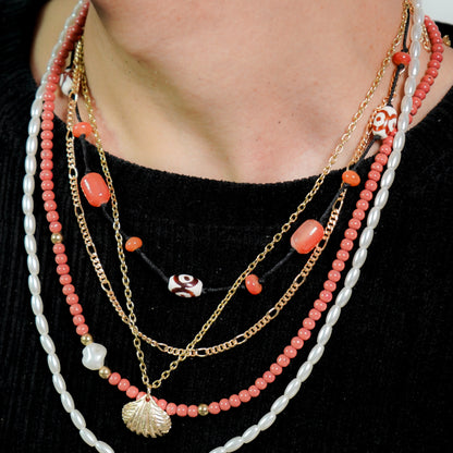 Tide & Tangle layered necklace (5 Layer)